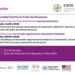Diálogos por el Día Mundial Contra la Trata de Personas